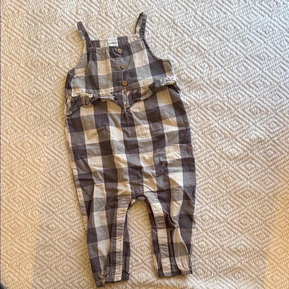 Carter's Ruffled Overalls